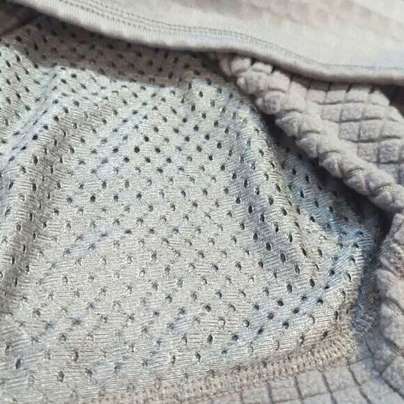 Patagonia Gray Waffle Full Zip Jacket Sz S - Picture 9 of 9